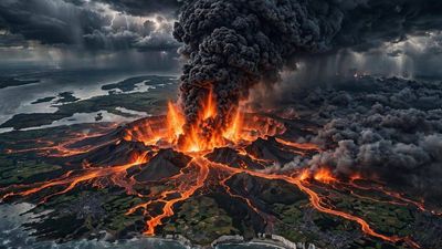 454-million-year-old supervolcano found beneath England may explain a vast ash layer across northern Europe