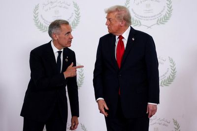 Carney tells Trump ‘stop doing memes’ after taunts over US-Canada trade dispute hit new low