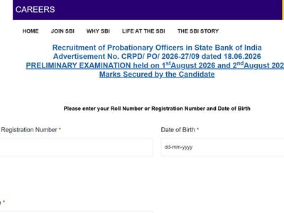 SBI PO Score Card 2026: Check how to download, direct link, section-wise marks, cut-off now available at sbi.bank.in