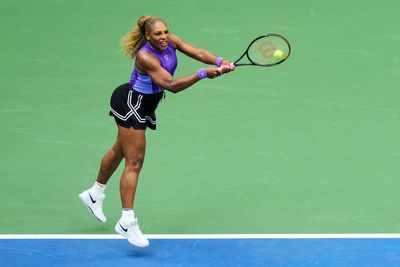 Serena Williams’ body double in ‘King Richard’ loses in her US Open debut