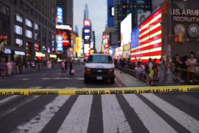 A Bank of America vice-president identified as victim of stabbing in Times Square