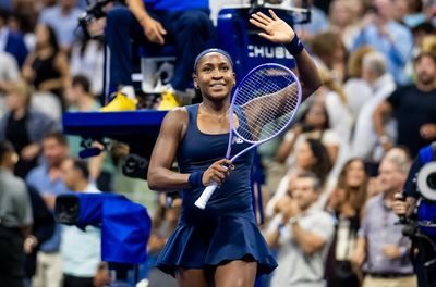In-form Coco Gauff serves notice with assured start to US Open title pursuit