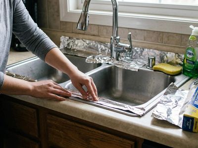 Placing aluminium foil around the edges of kitchen sink: How this simple kitchen hack works, its benefits and the right way to use it