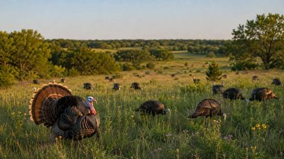 In 2008, a Texas couple bought an overgrazed ranch and removed its cattle; 19,300 restored acres later, its turkey population had climbed from fewer than 50 to more than 500
