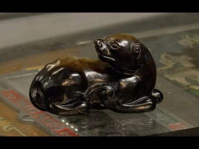 Why is this tiny jade dog worth up to £10,000? Bought for just £1 at a car boot sale, 600-year-old treasure set for auction