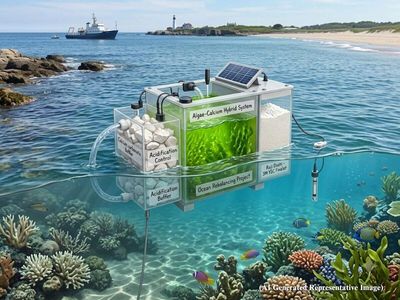 12-year-old Connecticut student, Raji Doshi designed a system combining algae with natural calcium that blocks ocean acidification and protects marine ecosystems