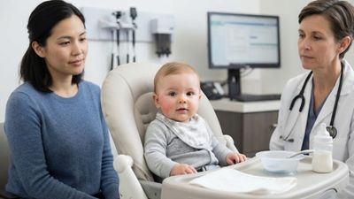 A Baby Flushed and Sweated on One Cheek at Every Feeding, and It Was Never a Food Allergy