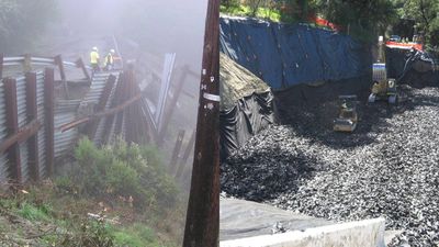 In 2008, heavy rains caused a 20-foot steel-wall road repair in California to fail; in 2009 crews rebuilt the slope using 330,000 waste tyres and saved $300,000