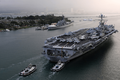 Exhausted USS Lincoln Reaches Shore After Over 270-Day Middle East Deployment Plagued By Mental Breakdowns