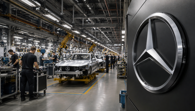 Mercedes-Benz Boss Says German Workers Are 'Too Expensive' and Backs Longer Hours Without Extra Pay