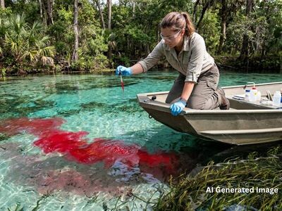 In 2015, scientists released fluorescent dye into Florida’s Silver River: Here’s what they discovered