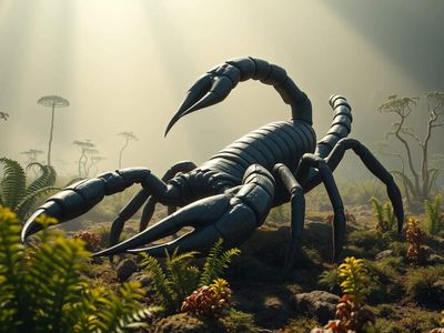 415 million years ago, giant scorpions the size of a Golden Retreiver prowled Britain — and its story is now rewriting prehistoric history