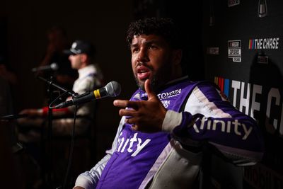 Bubba Wallace hoping to move past the 'same old sh*t' in NASCAR Cup title fight
