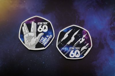 Royal Mint ‘boldly goes’ with new Star Trek coin designs