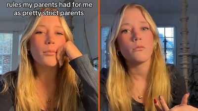 TikToker recounts her parents discovering her messages with boys, and questioning her for two days. Commenters can’t believe it’s not a joke