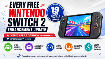 Every Free Nintendo Switch 2 Enhancement Update Available Now