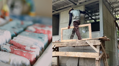 In 2023, a PhD student helped build a 387-square-foot house in Indonesia using 1.7 cubic metres of waste from used baby diapers