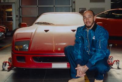 Lewis Hamilton Finds Dream Ferrari F40 After 30 Years in Dusty Garage: 'I Knew I Had To Bring Her Home'