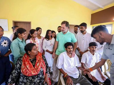 Rahul Gandhi backs tribal students’ demands, says education is a right, not privilege