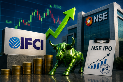 IFCI shares rally over 16% in two days as NSE IPO draws closer