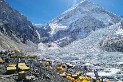 Climbers are melting Everest’s glacier with their urine, study warns
