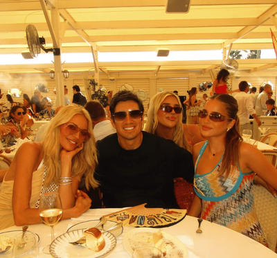 Tess Daly and Vernon Kay reunite after split for family holiday in France