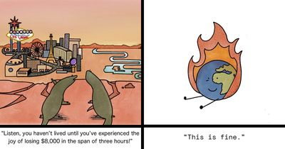 Artist Made 50 One-Panel Comics Bringing Animals To Life In Hilariously Relatable Situations (New Pics)