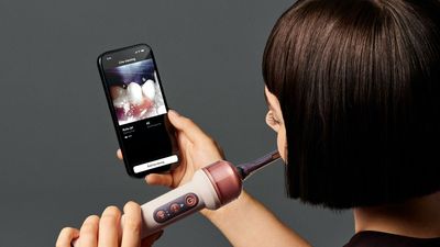 US$500 Dyson toothbrush puts a 100,000-pixel camera in your mouth so you can jet wash your teeth