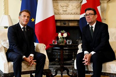 Burnham and Macron talk UK-France relationship at first Downing Street meeting