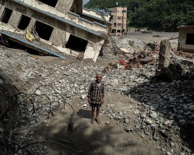 First Thing: Aid operations in aftermath of deadly Nepal floods hampered by conditions