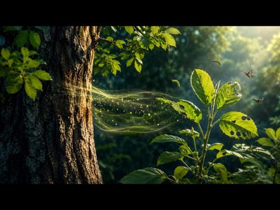 Science says trees can send chemical warnings and SOS signals through the air, what plants do when danger strikes