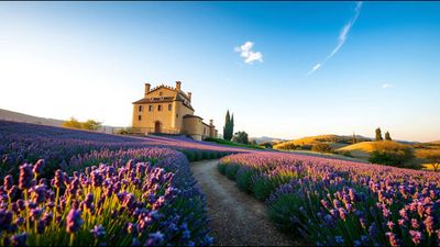 In 2017, George Lucas bought a 115-hectare French château; he later restored its historic buildings, vineyards, olive groves and surrounding forest