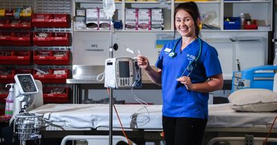 Becky gave up her job to become a nurse. Canberra desperately needs more like her