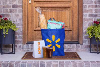 You can now get Dunkin’ delivered along with your groceries through Walmart’s new partnership