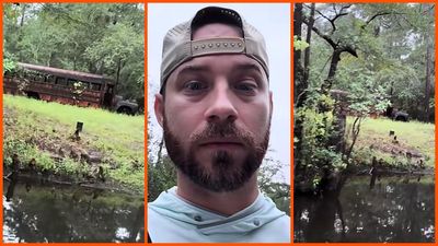 North Carolina boater claims he found an abandoned school bus near a remote lake. Viewers link it to a decades-old kidnapping case