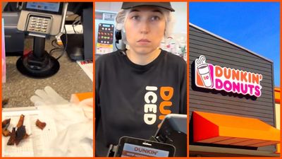 Florida mom outraged after her daughter allegedly finds gloves and burnt bacon in her Dunkin’ order: ‘100% intentional’