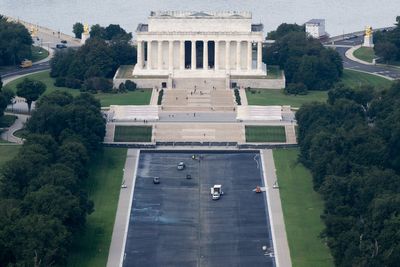 Trump is pouring more money into Reflecting Pool repairs, with costs surging to nearly $20m