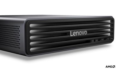 Lenovo's ThinkCentre X Ultra puts 128GB of unified memory in a 1.6-liter box, and you can cluster four of them together