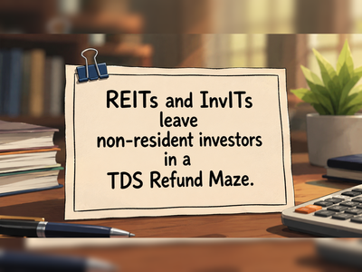 REITs and InvITs: Despite tax-free dividends, non-resident investors may need to file ITR to claim a refund of TDS
