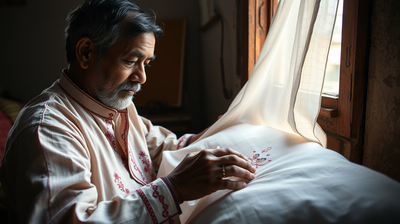 Chikankari Has Dozens of Stitches and Most Lucknow Shops Will Show You Only Three