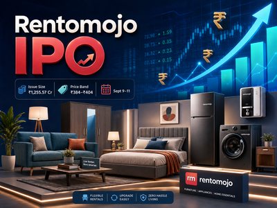 Rentomojo fixes price band for Rs 1,256 crore issue opening on September 9