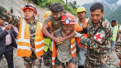 Two trapped hydropower workers rescued from mud-clogged tunnel in Nepal