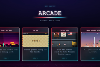White House Launches arcade.gov, Turning Deportations and MAGA Slogans Into Playable Retro Games