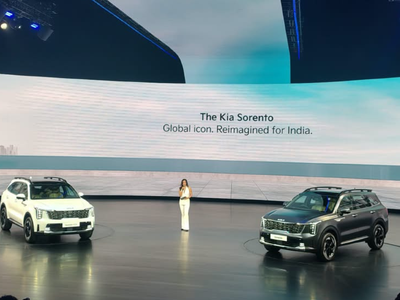 Kia enters India’s hybrid passenger vehicle market with 3-row SUV Sorento
