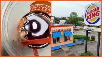 Kentucky man sips his Burger King sweet tea and then looks down. That’s when he notices the blob of orange: ‘Call them ‘slugs’