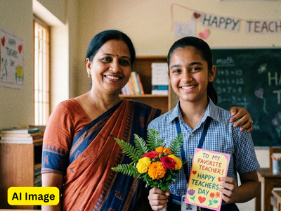 Happy Teachers' Day 2026: 5+ best AI prompts to create perfect picture with your teacher, from reliving school days to giving them beautiful bouquet of flowers