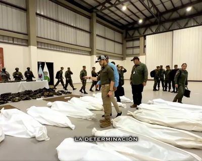 Colombia president provokes disgust by posing with bodies of ‘terrorists’