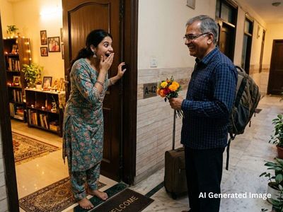 Daughter says she missed her father, he travelled 28 hours for one day with her; netizens left emotional