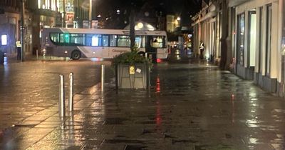 Glasgow locals baffled as bus drives up pedestrianised Buchanan Street