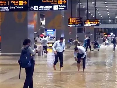 Flooding near IGI airport after heavy rain reveals coordination gaps ahead of BRICS summit